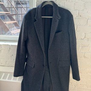 Rag & Bone Sloane Wool Coat - Grey (Medium)